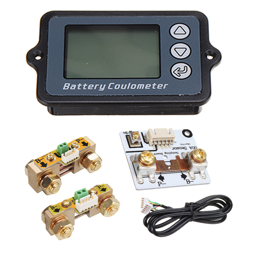 Baiway TK15 Coulomb Meter with Shell Electric Vehicle Battery Indicator Lithium iron Phosphate Capacity Tester