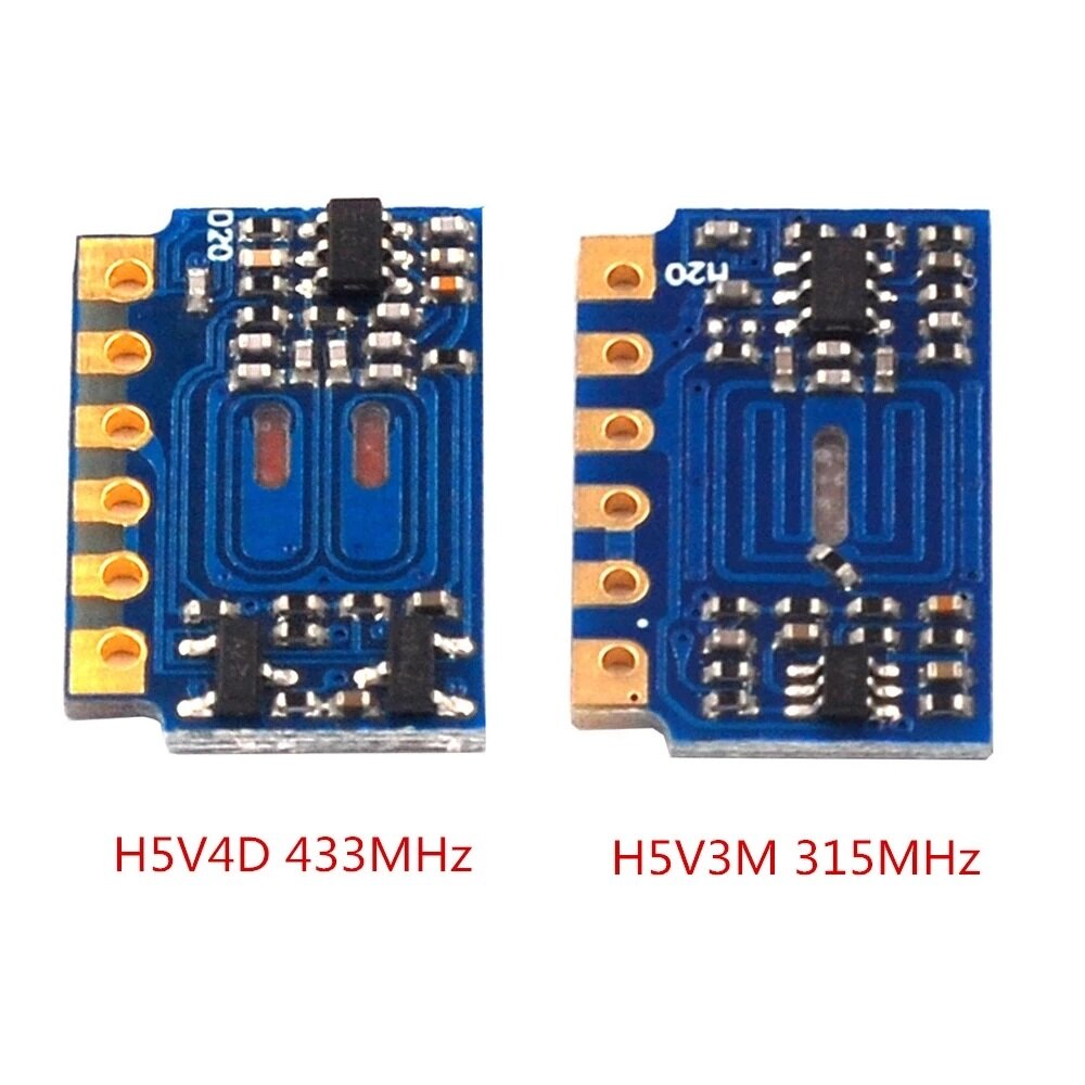 H5V3M/H5V4D 5V 315MHz 433MHz Draadloze Afstandsbediening Ontvanger Module Superheterodyne RF Board