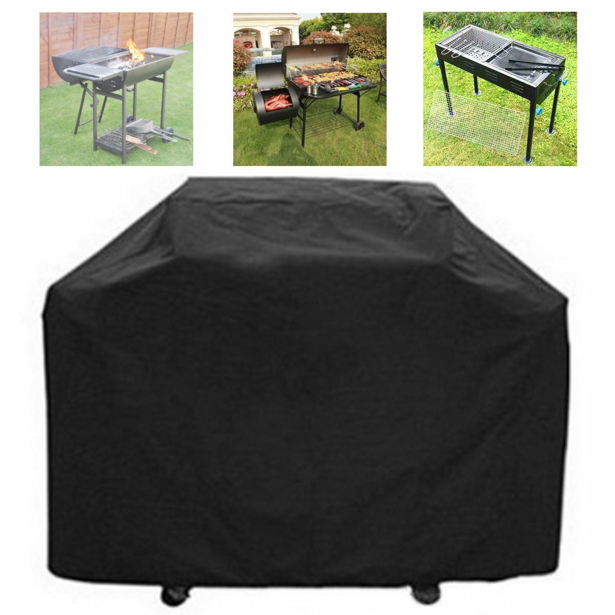 59 Pollici Griglia per barbecue Barbecue Copertura impermeabile Heavy Duty UV Protector Outdoor Yard campeggio