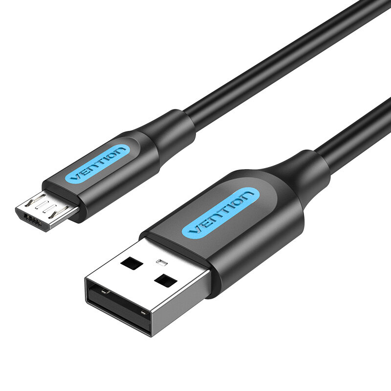 Vention USB 2.0Aオス-Micro-Bオス0.25 / 0.5 / 1 / 1.5 / 2 / 3mデータケーブル（Samsung用）HuaweiAndroidフォン