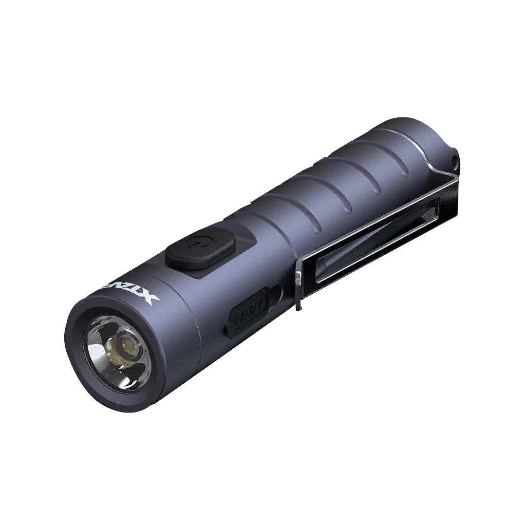 

XTAR T2 650LM 65M Strong EDC Flashlight with 10380 Battery Magentic Tail Type-C Rechargeable Super Bright Mini LED Torch
