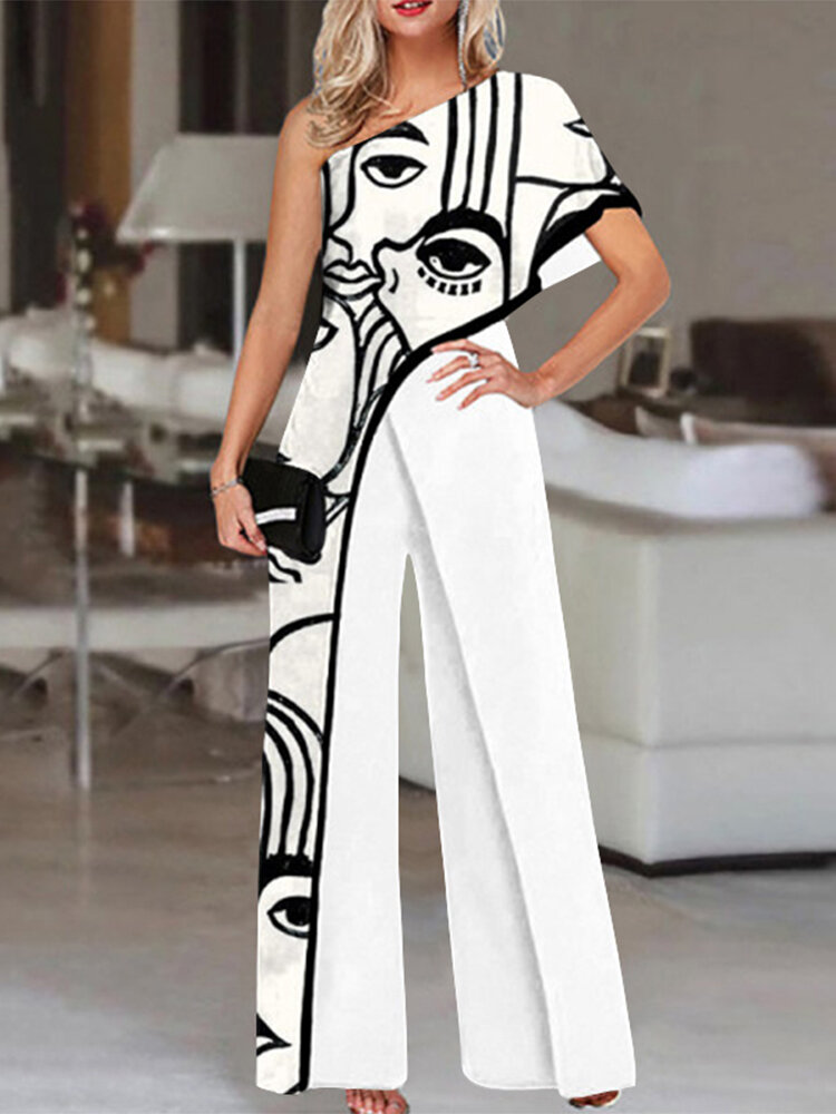 Women Sleeveless Pleating Strapless Summer Casual Jumpsuits