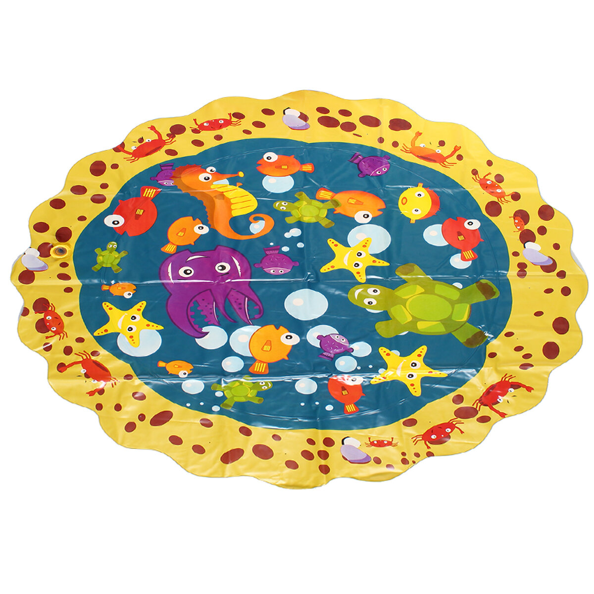 1M Girls Boys Inflatable Cushion Play Water Toy Mat Children Outdoor Games Sprinkler Pad Baby Kids P