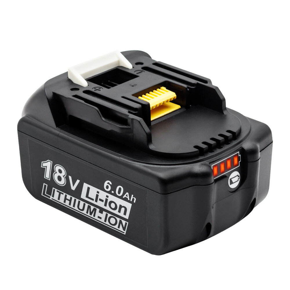 

[EU Direct]Drillpro 18V Lithium Battery Lithium-Ion Rechargeable Versatile Capacity Options 3.0/4.0/5.0/6.0ah Compatible