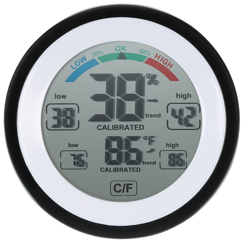 DANIU Multifunctional Digital Thermometer Hygrometer Temperature Humidity Meter