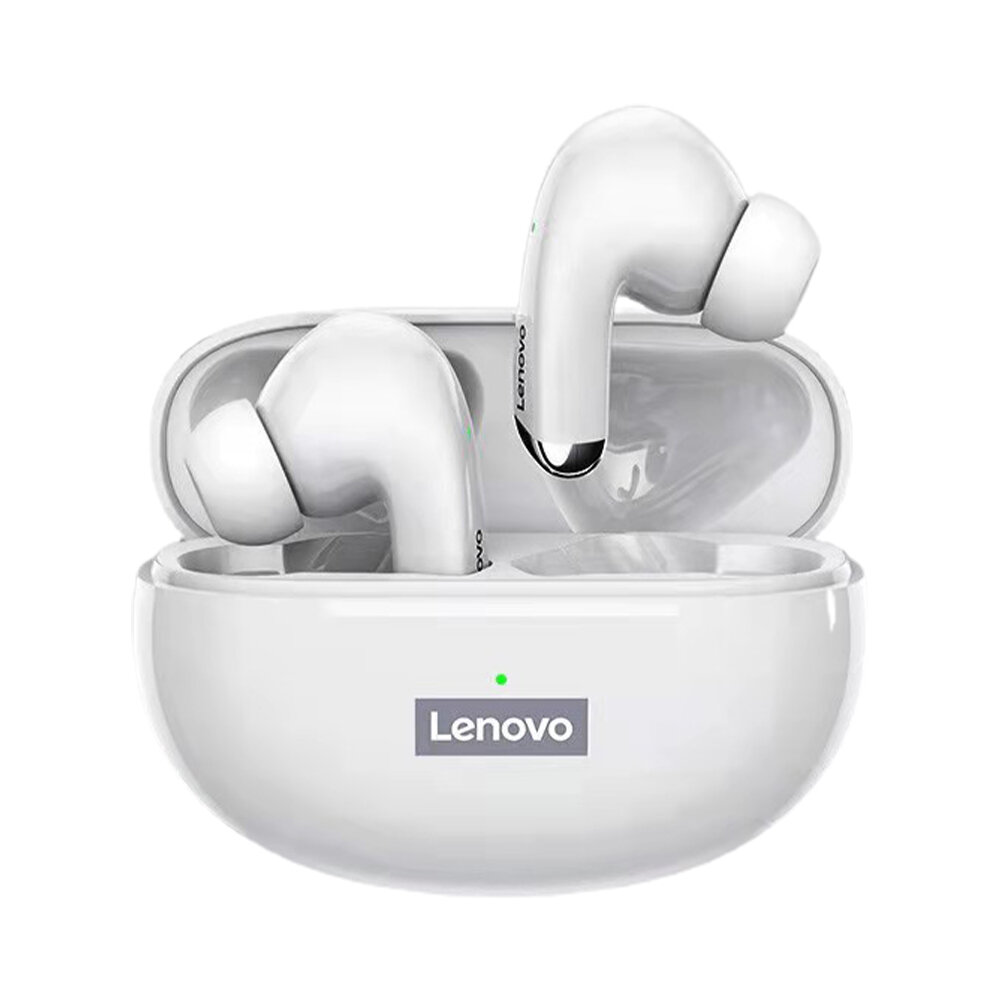 Lenovo LP5 TWS bluetooth 5.0 Headphones ENC Noise Cancellation Low Delay Gaming Earbuds 13mm Dynamic Driver Wateroof Sports In-ear Headset with Mic
