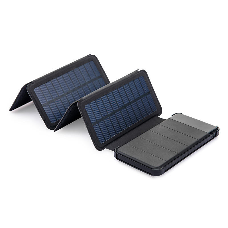 Naturehike NH19T002-D Çift USB 10000 mAh Katlanır Solar Panel Güç Bankası Porable Cep Telefonu Şarj Outdoor Kampçılık