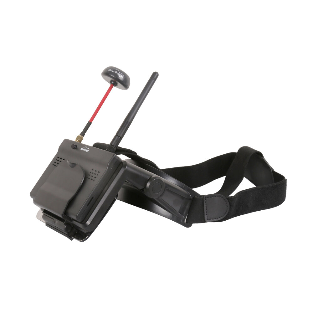 

Hawkeye Little Pilot VR All-in-one 5 дюймов True Diversity FPV Монитор 800x480 5.8G 48CH Dual Приемник Складные очки без