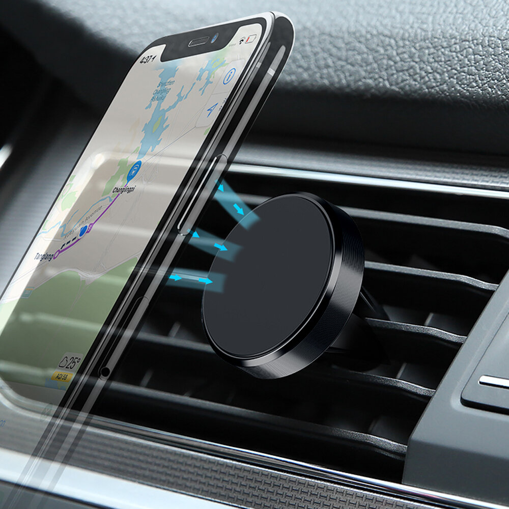 Magnetic Car Phone Holder 360 Rotation Air Vent GPS Mount Stand Universal for Xiaomi/iPhone