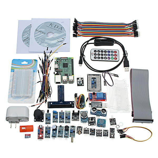 DIY Supper Starter Sensor Kit V2.0 Voor Raspberry Pi 3 Model B Ondersteuning Programmeren