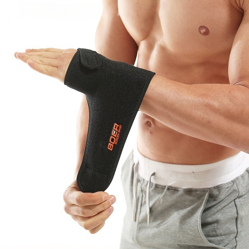 

BOER Sports Fitness Hand Support Non-slip Sprain Protection Wrist Guard for Boxing Muscle Exercise