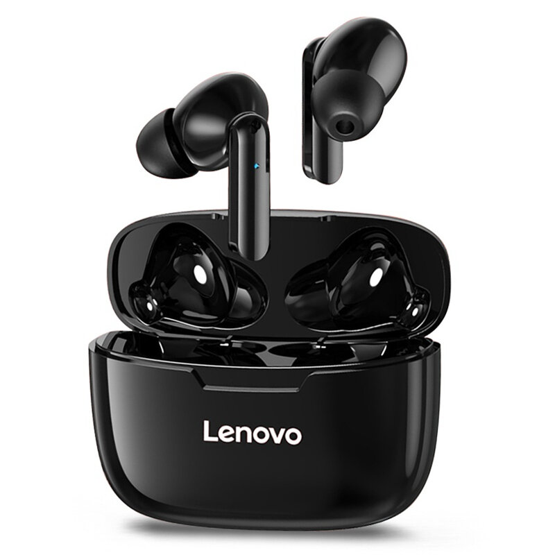 Lenovo XT90 TWS bluetooth 5.0 Earphone Low Latency HiFi Bass Waterproof Sport Gaming Headphones with Noise Cancelling Mic Type－C Charging