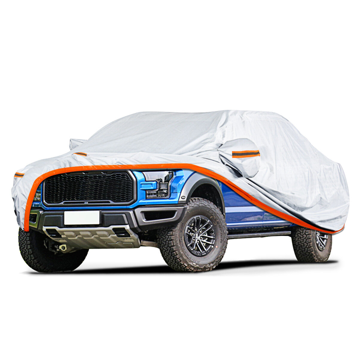 Audew 210d 625*203*157cm truck cover uv-proof waterproof rain heat resistant protection