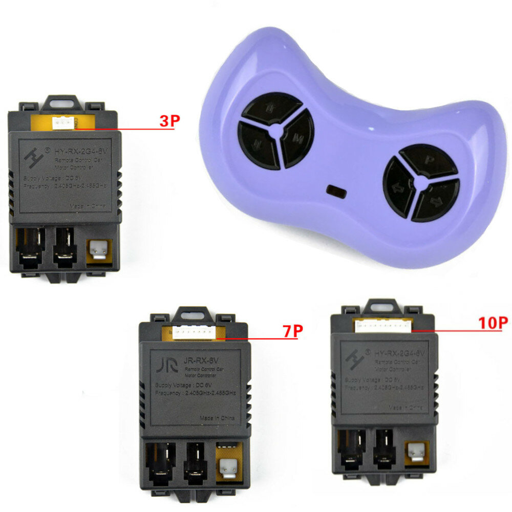 JR-RX-6V Rit op Auto Afstandsbediening / 10PIN 7PIN 3PIN Ontvanger Controller Schakelkast Accessoire