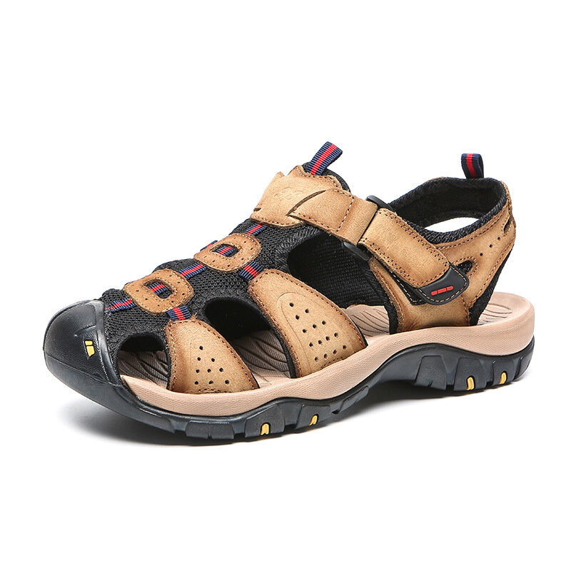 Menico Men's Mesh Outdoor Mountaineering Non-Slip Cutout Athletic Sandals