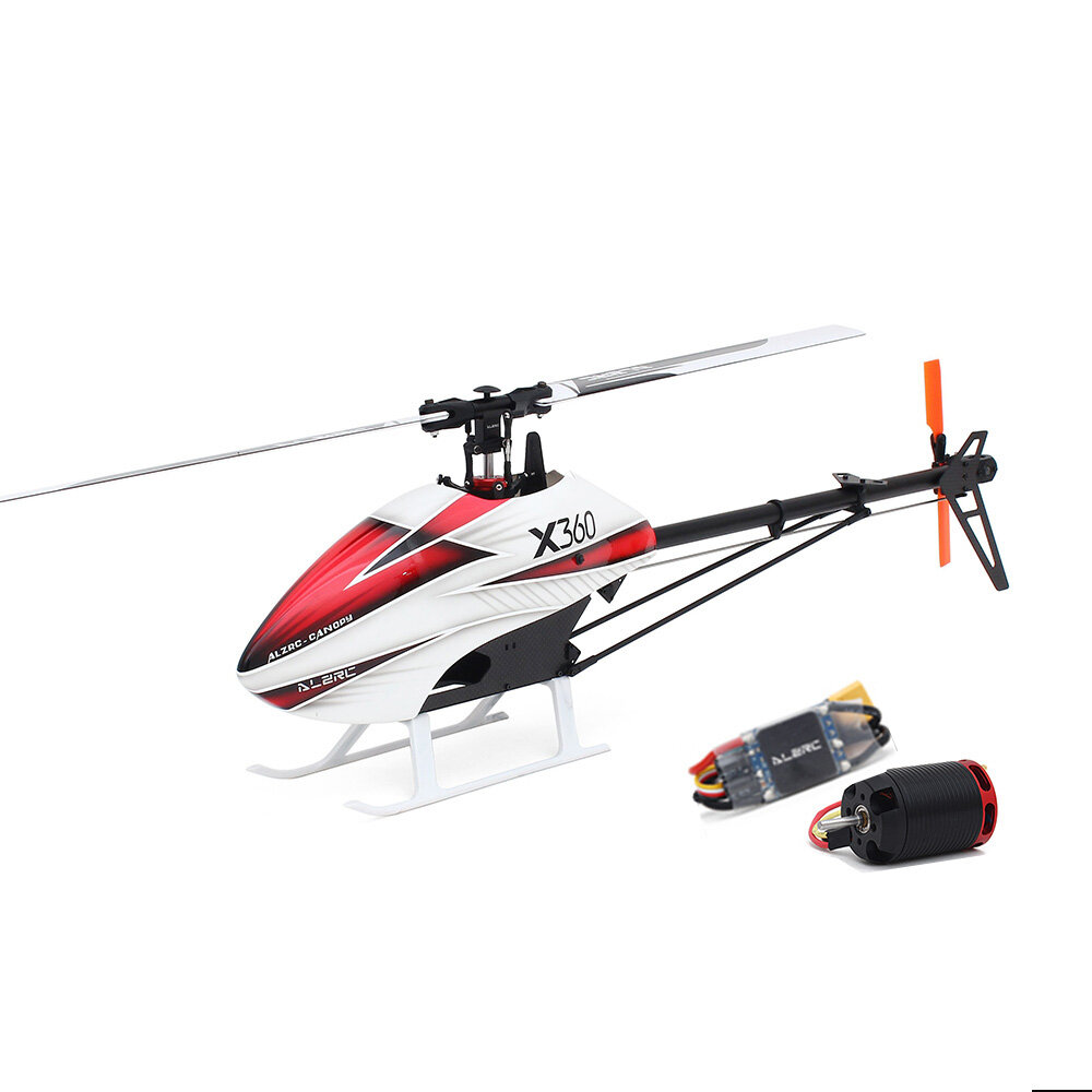 best price,alzrc,x360,fbl,6ch,rc,helicopter,kit,with,2525,motor,v4,50a,esc,coupon,price,discount