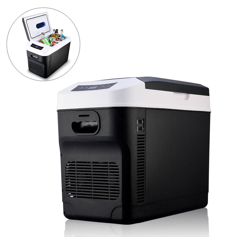 Рефрижератор на 28 литров -18 до 65℃, регулируемый охладитель-нагреватель, морозильная камера для хранения пищи и фруктов, холодильник для открытых пространств и путешествий.