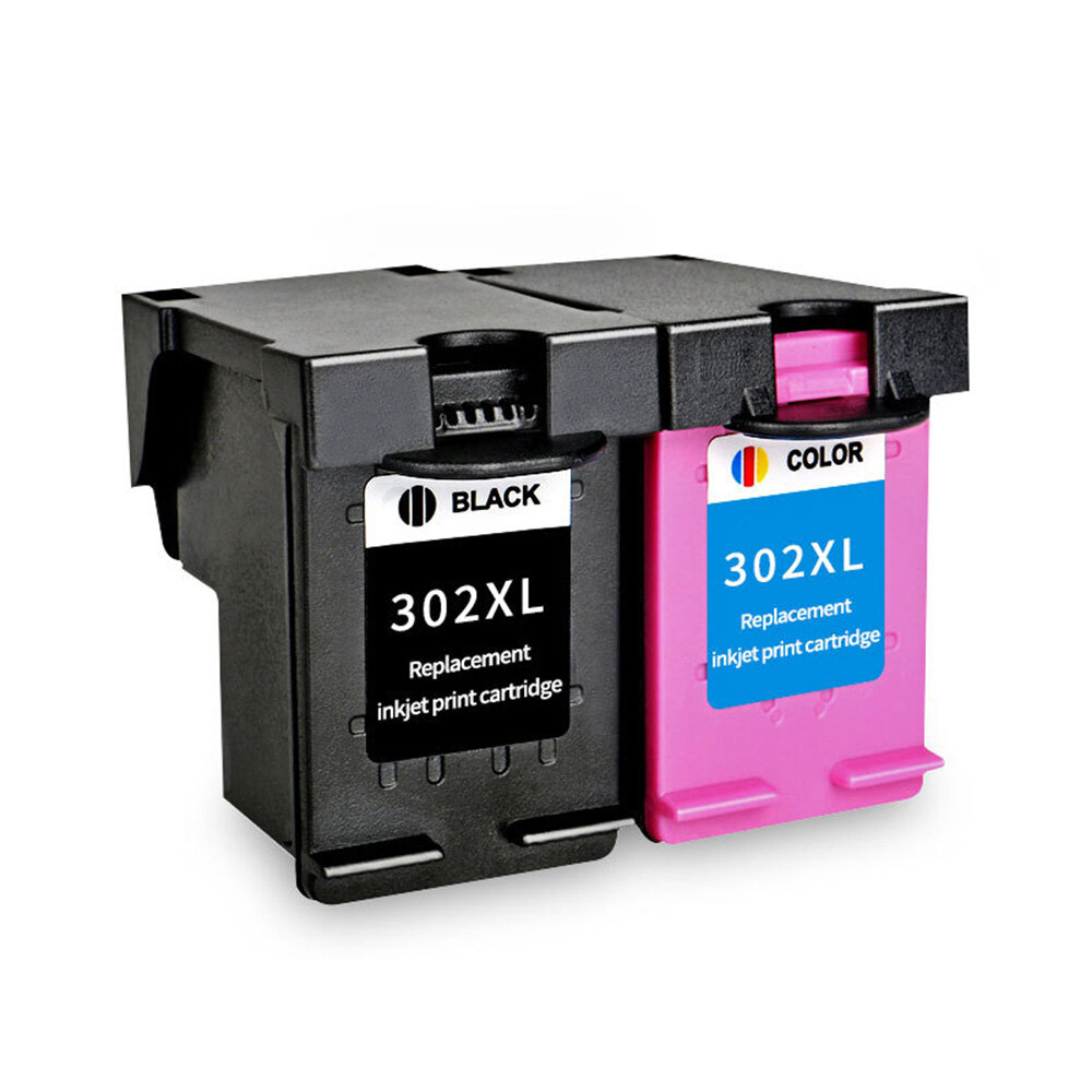 

HP 302XL Ink Cartridge Replacement for HP302 Deskjet 1110 1112 2130 2131 2132 2133 2134 3634 3632 3637 4510 454513 451