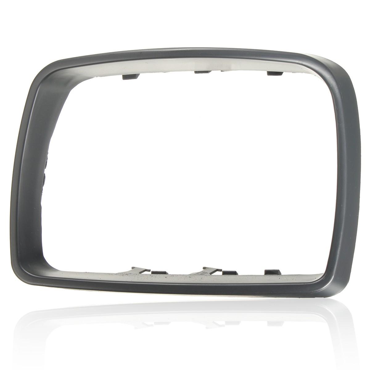 Left Driver Side Rearview Mirror Cover cap Trim Black for X5 E53 00-06