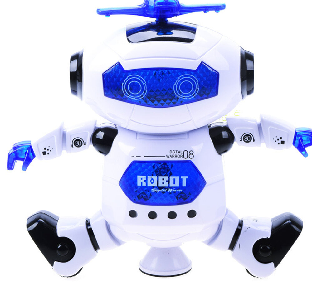 Electronic Walking Dancing Smart Space Robot Astronaut Kids Music Light Developemental Gift Toys
