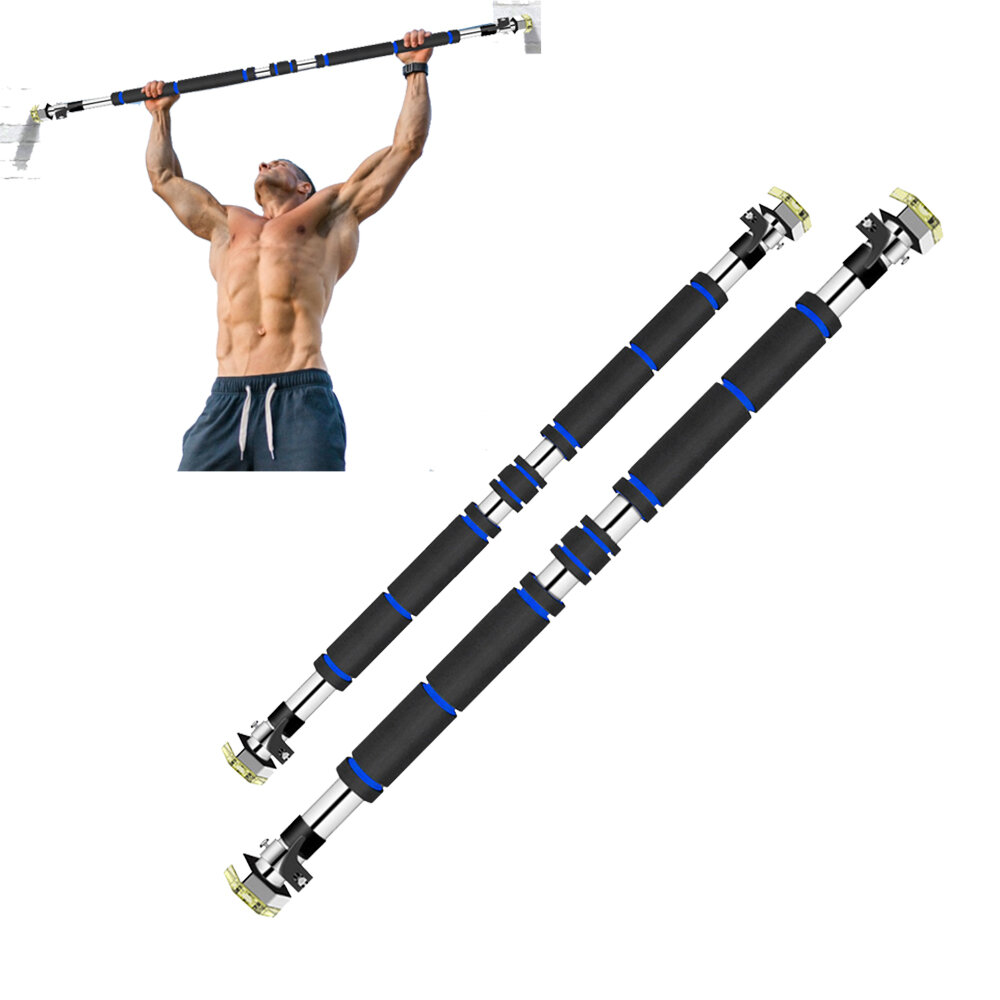 100130150CM Door Workout Chin Pull Up Horizontal Bars Home Fitness Training Equipment Sport Gym Exercise Tools