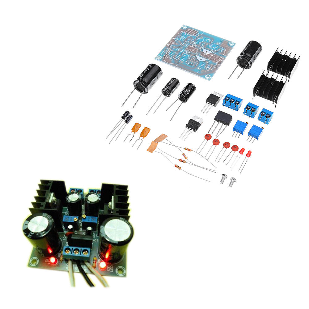 3 stks DIY LM317 + LM337 Negatieve Dual Power Verstelbare Kit Voeding Module Board Elektronische Com