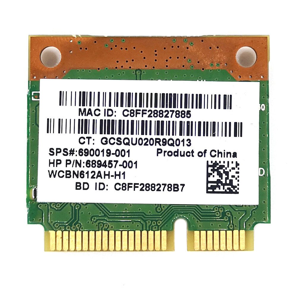 

WTXUP QCWB335 150M Mini PCIe bluetooth 4.0 WiFi Card Wireless Network Card 802.11n Internal Network Adapter
