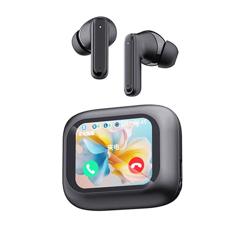 

M6 bluetooth 5.4 Earbuds TWS Wireless Earphone LED Touch Screen HiFi Bass 30H Playback In-ear Sports Headphones