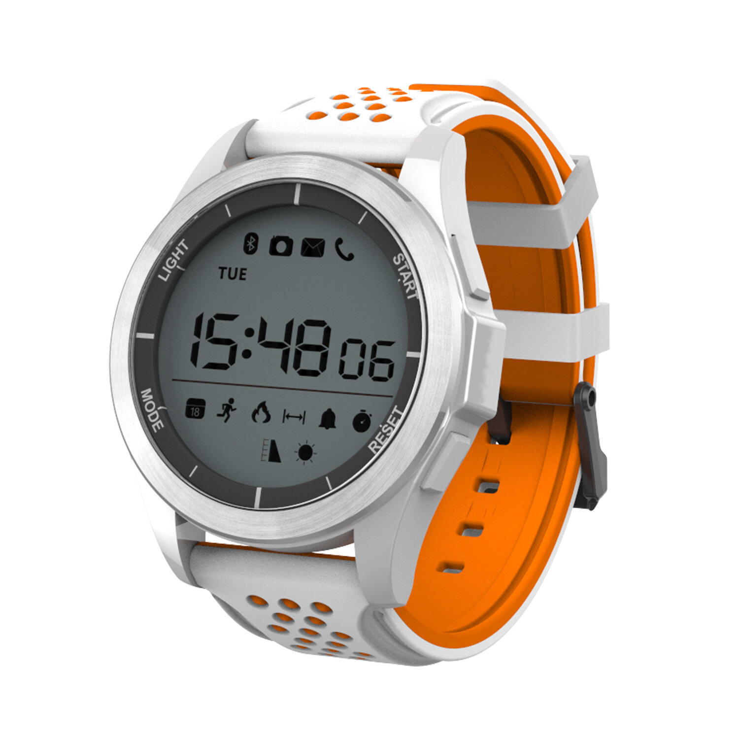 best price,no.1,f3,smartwatch,white,and,orange,coupon,price,discount