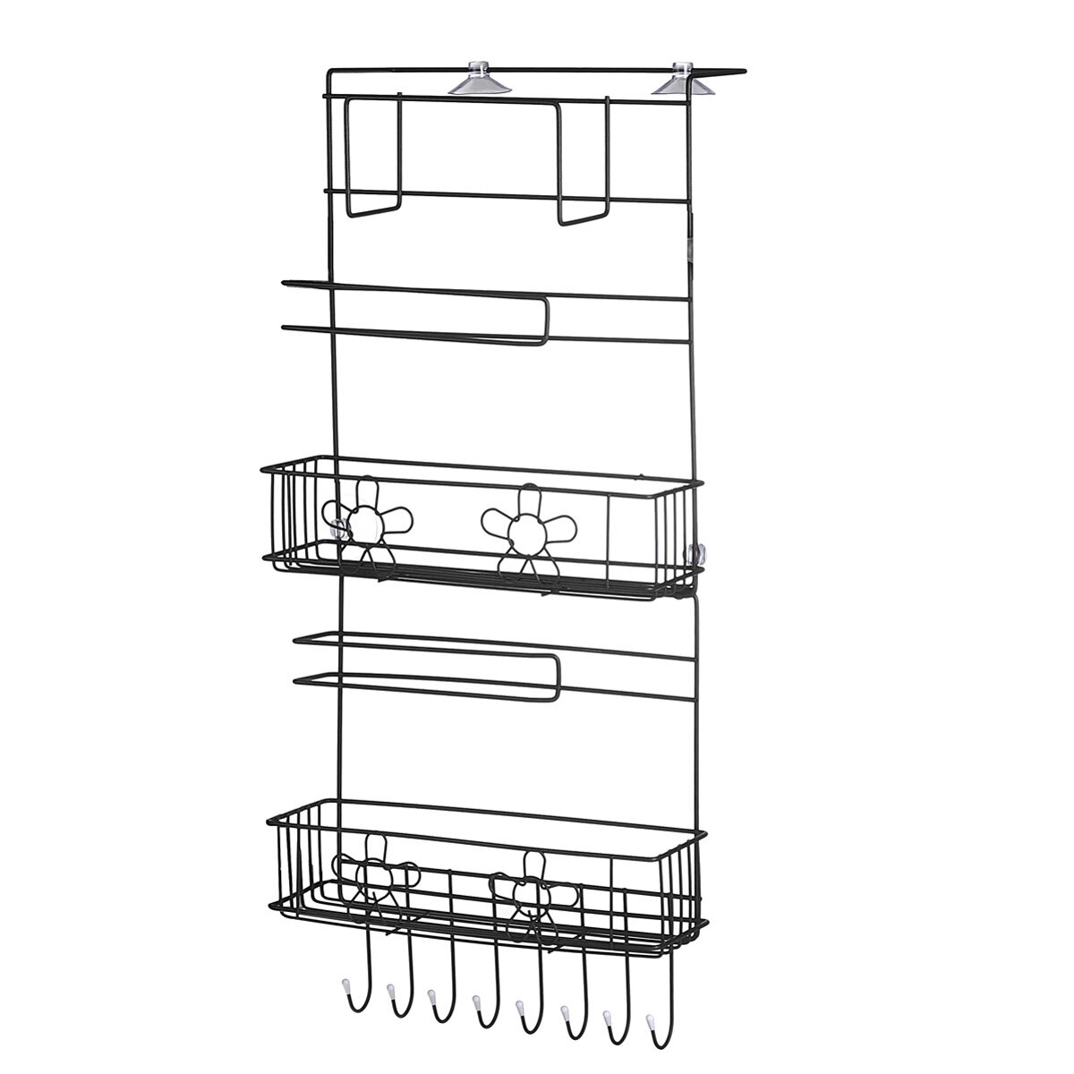 1Pcs Keuken Koelkast Side Grid Storage Rack Side Shelf Rack Organizer