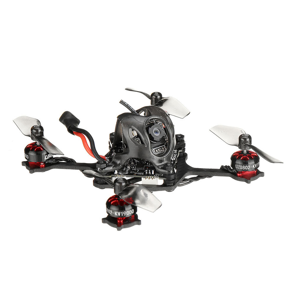 19.5g URUAV UZ80 80mm Crazybee F4 Lite 1S DIY Toothpick FPV Racing Drone BNF w / 0802 19000KV Motor Runcam Nano 3FPVカメラ