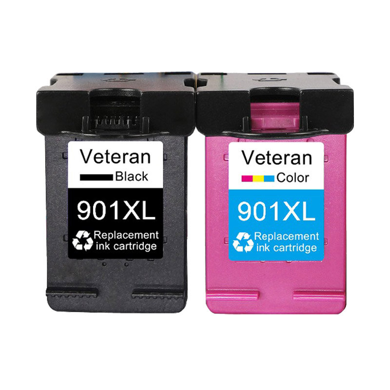 

Veteran 901XL Cartridge Compatible for hp 901 xl hp901 Ink Cartridge for Officejet 4500 J4500 J4540 J4550 J4580 J4680 pr