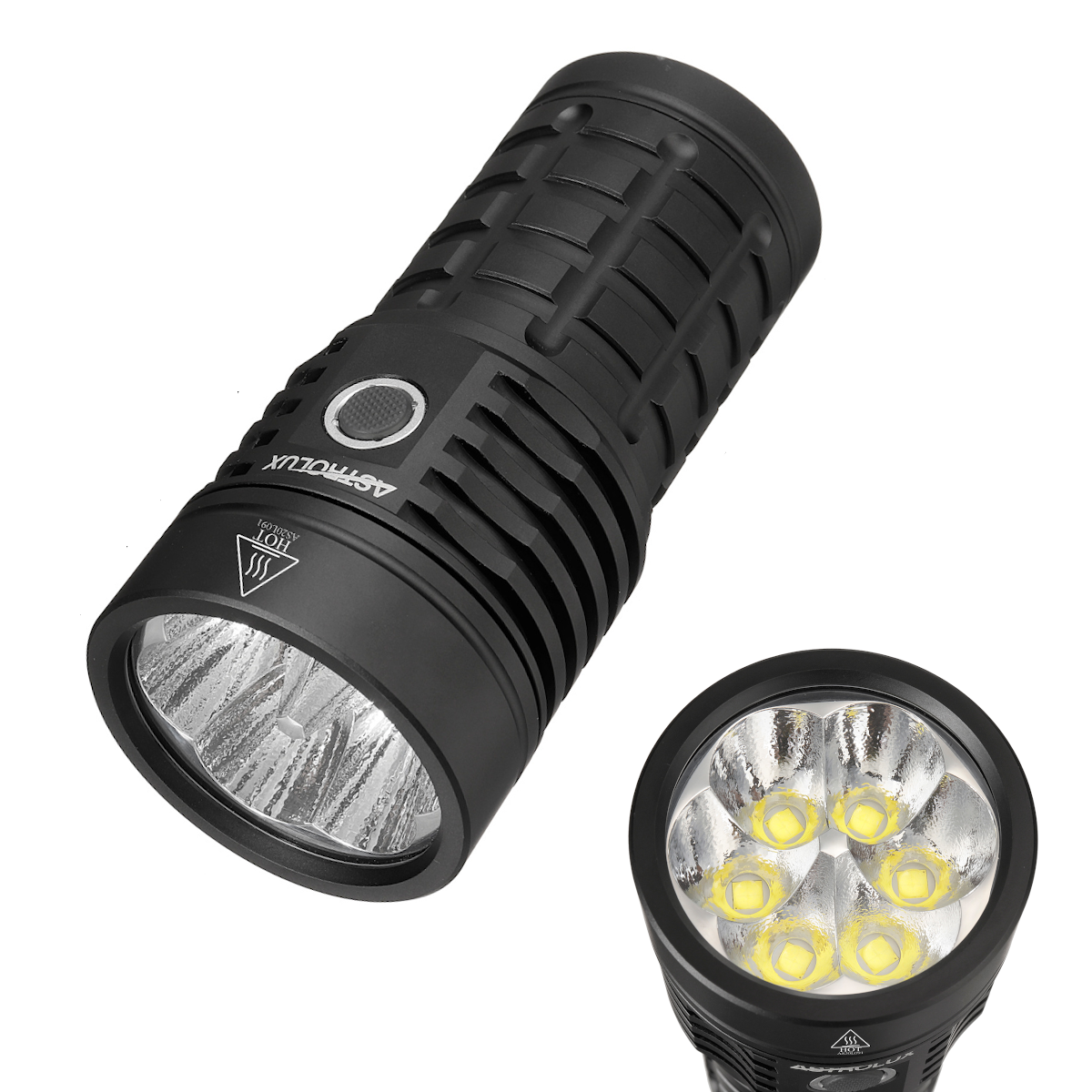 

Astrolux® EC06 6 * XHP50.2 16000lm High Lumen Strong 21700 Flashlight Anduril 2 UI 566m Long Range Мощный фонарик LED