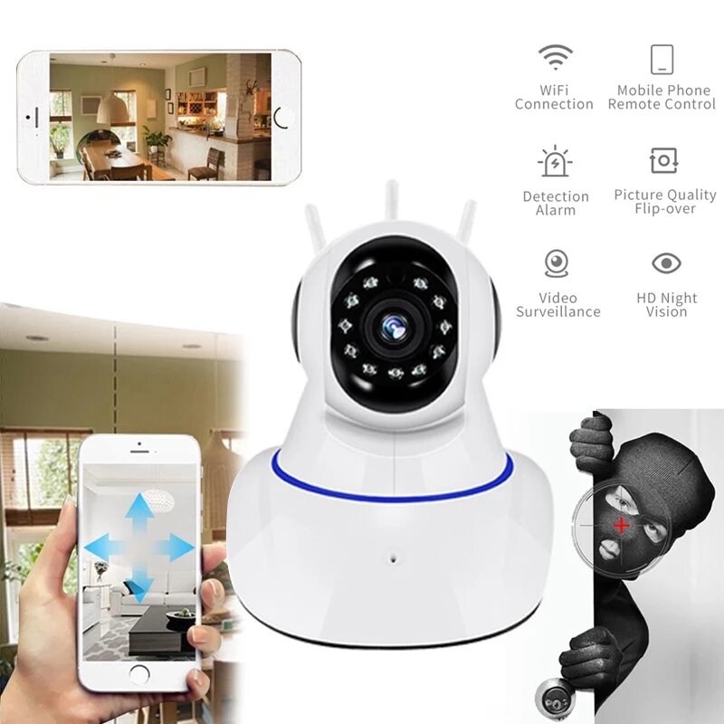 EWeLink Smart Wireless IOT WIFI CCTV 720P IP Camera APP Remote Control Home Night Vision Security Video Surveillance Camera