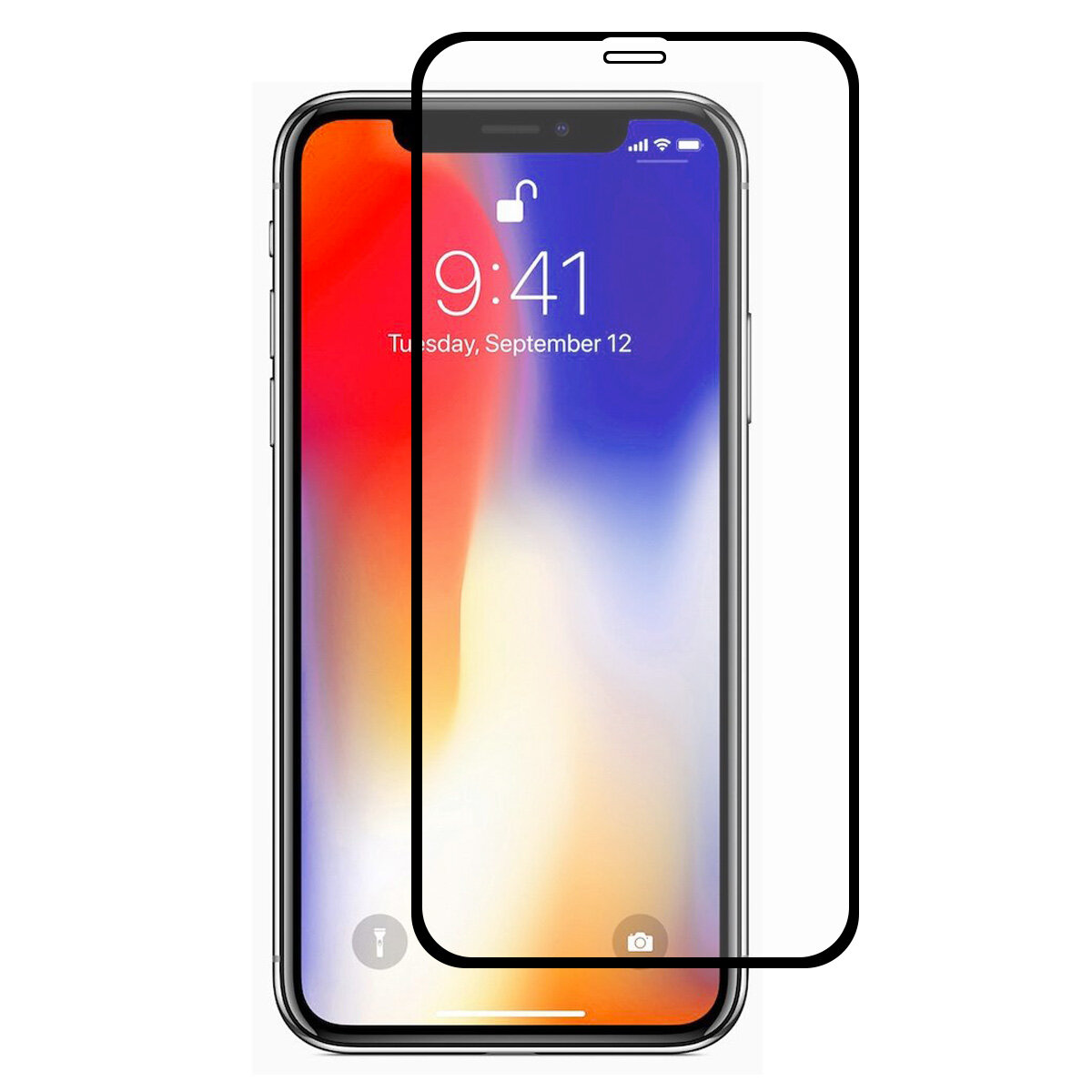 Enkay Full Glue 2.5D Arc Edge Tempered Glass Screen Protector For iPhone XR