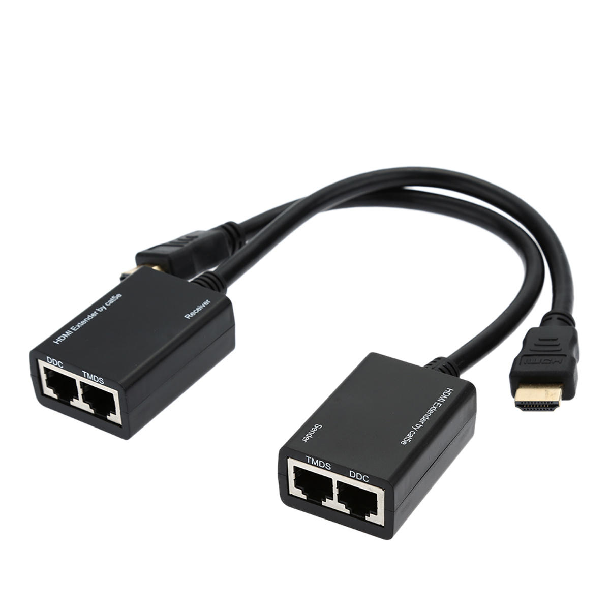High Definition Multimedia Interface RJ45 CAT6 CAT5e Cable LAN Ethernet Extender Up To 30M Video
