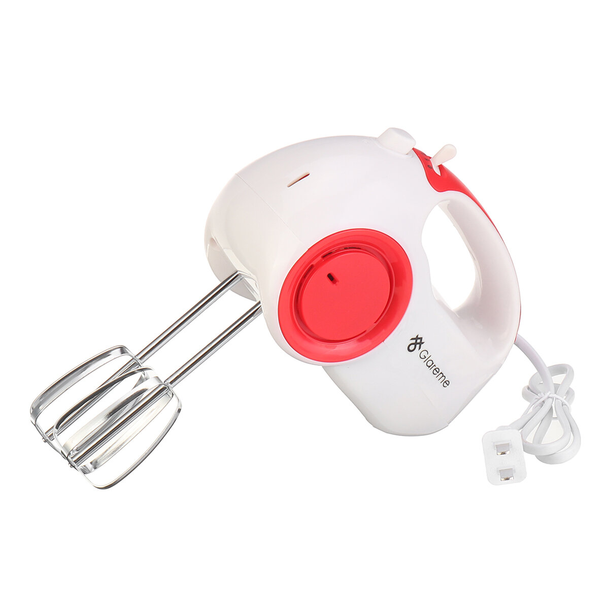 

150W Kitchen Electric Hand Mixer with 5 Speeds Whisk with Egg Beater Dough Hook Low Noise
