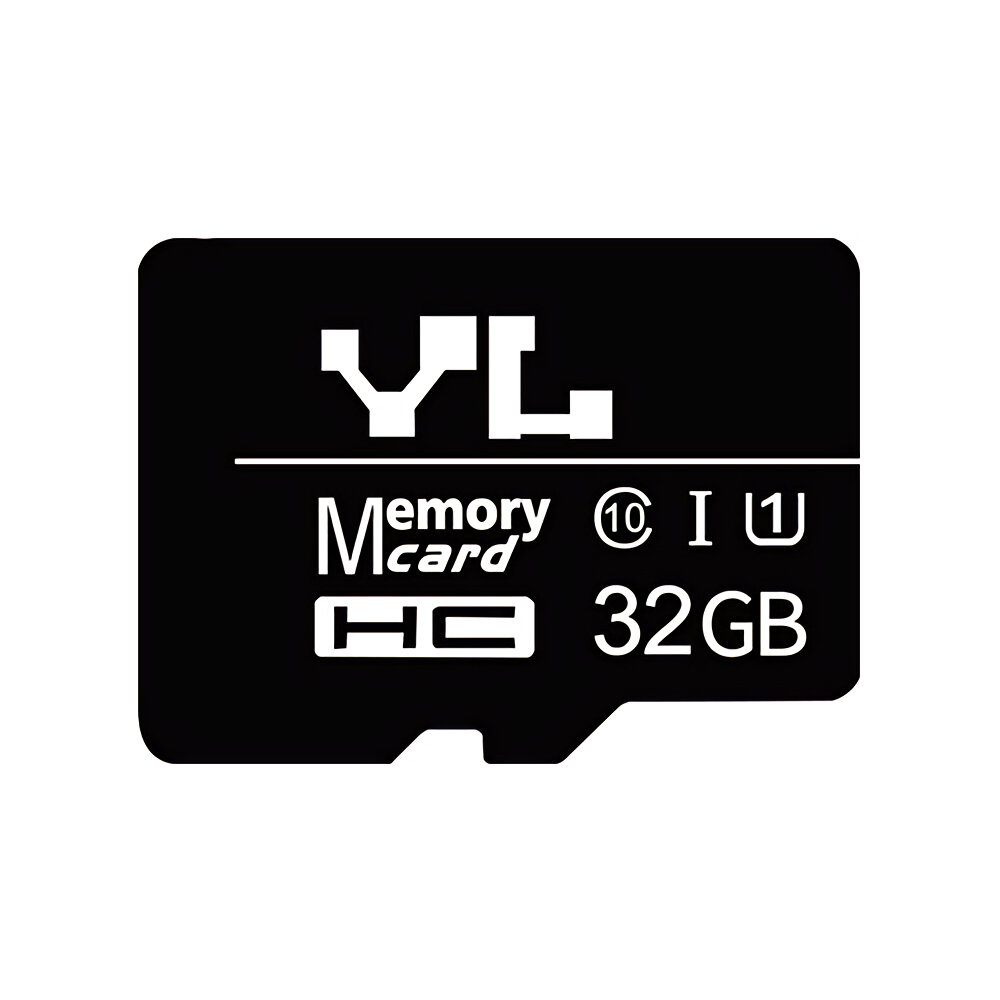 

YL YLTF8G TF Memory Card 32GB/64GB/128GB C10 High Speed Data Storage MP4 MP3 Card for Car Driving Recorder Security Moni