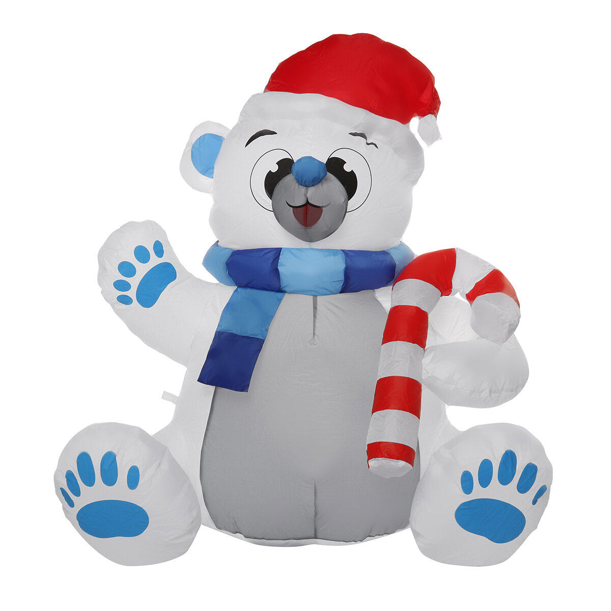 1.2M LED Christmas Waterproof Polyester Ingebouwde Blower UV-bestendig Opblaasbaar Bear Toy voor ker