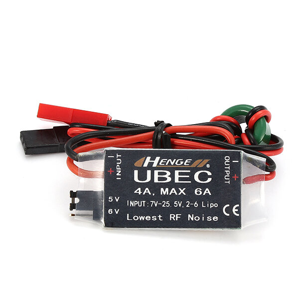 HENGE UBEC 6V 6A 2-6S Lipo NiMh-batterijschakelaarmodus BEC voor RC-vliegtuig