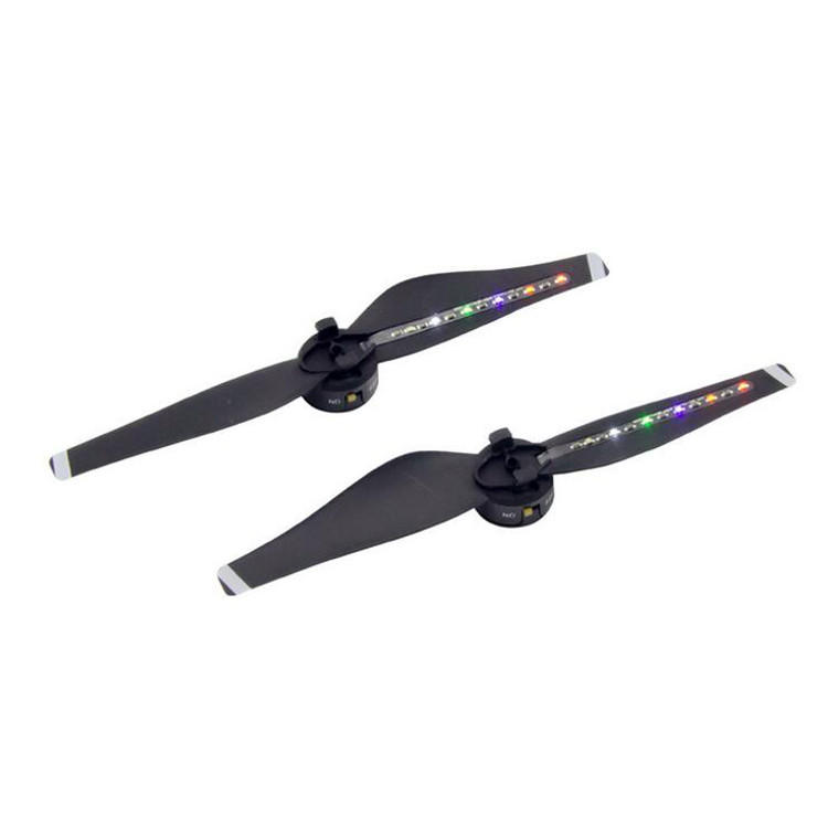 5332S LED Flash Зарядное устройство USB Quick Release Propeller Blade One Pair For DJI Mavic Air
