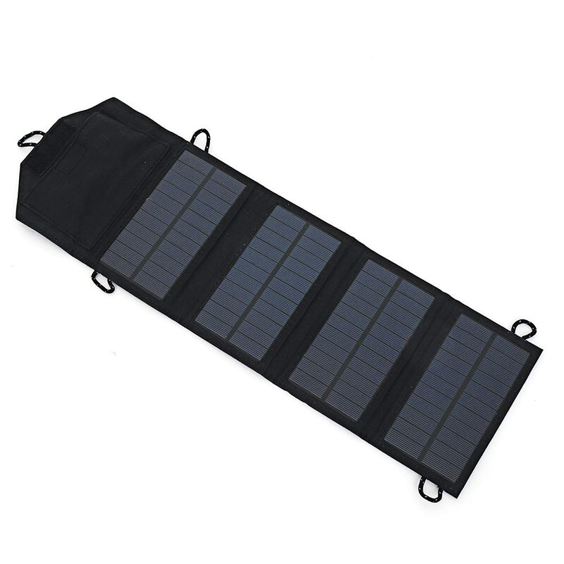 IPRee? 10W 1000mAh zonnepaneel Opvouwbare mobiele zonne-energie Outdoor Camping Mobile Power Battery