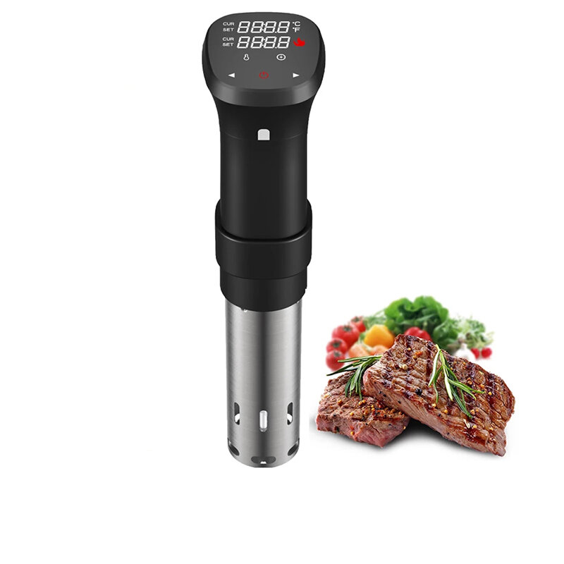 

JUSTBUY SV-002 Slow Cooker 1100W 220V Low Temperature Beef Steak Machine-EU Plug