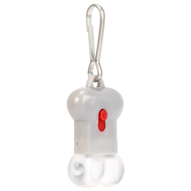 Jodan&Judy Bone Label Light Pet Tag Light Bulb Outdoor Dog Floodlight Missing Warning Light Pet Supp