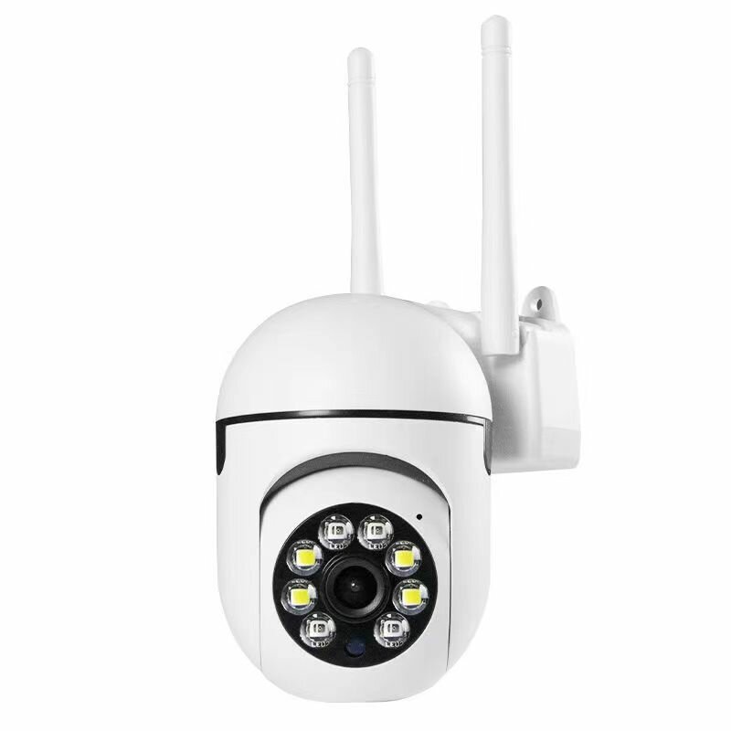 

5G Dual Band Wireless WiFi Surveillance Camera Night Vision Motion Detection 2-way Audio APP Remote Monitoring Alarm Pus
