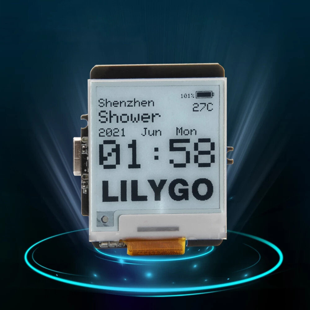 LILYGO? TTGO 1.54 Inch T-Wrist E-paper ESP32 4MB FLASH Support WIFI bluetooth for Arduino