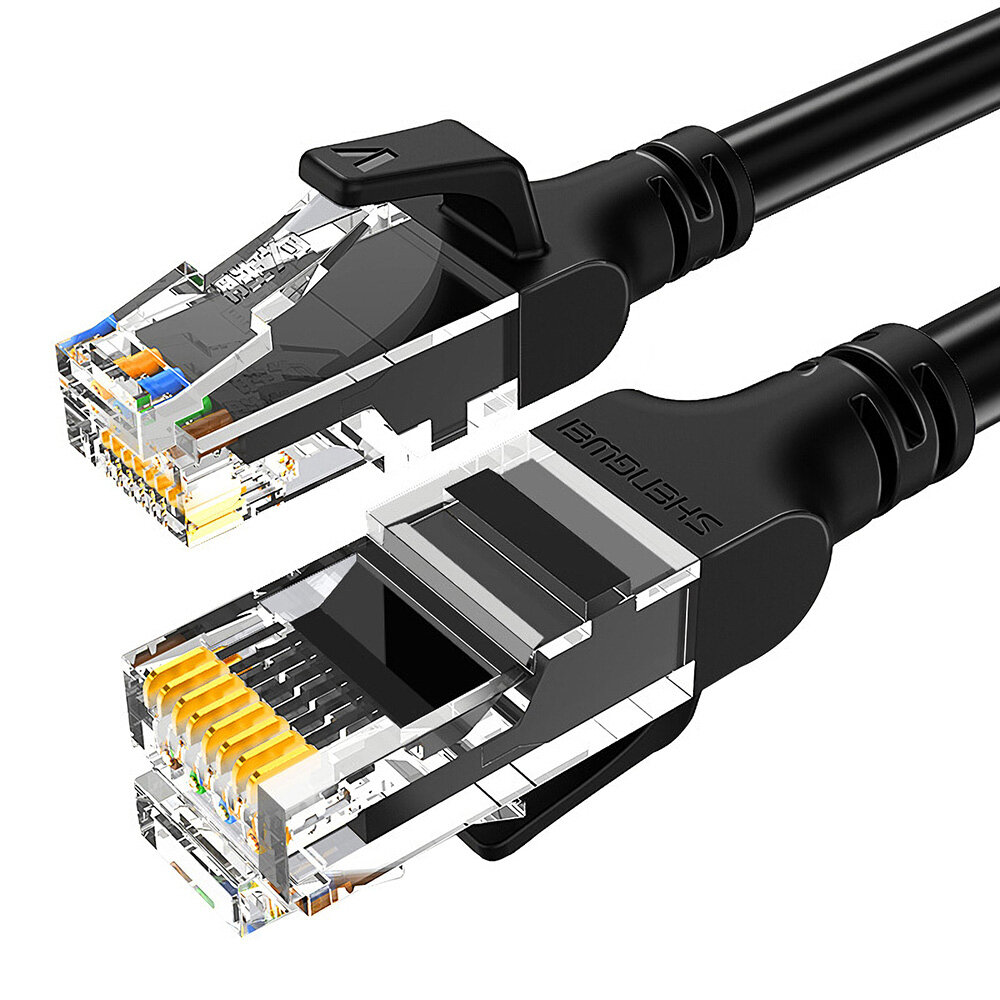 

Сетевой кабель RJ45 Cat6 Кабель Gigabit Ethernet 2 м 3 м 10 м Сетевой адаптер Ethernet для дома проекта Shengwei LC-1202