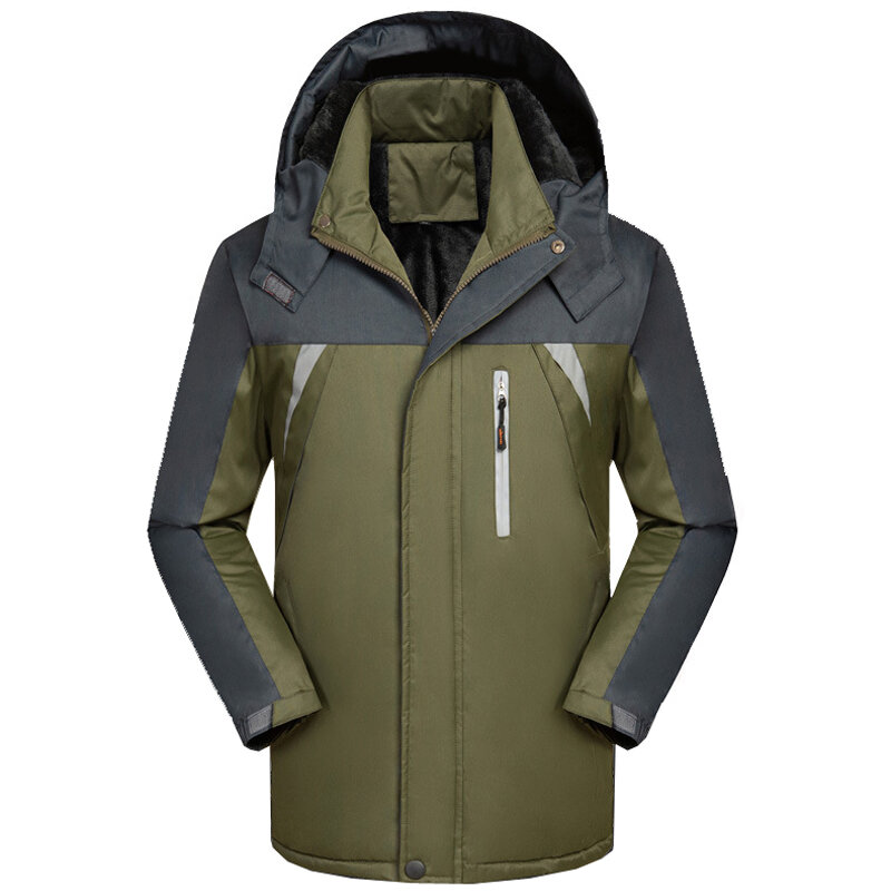 Winter Jackets Men's Coats Casual Hooded Mens Windbreaker Windproof Waterproof Male Jackets