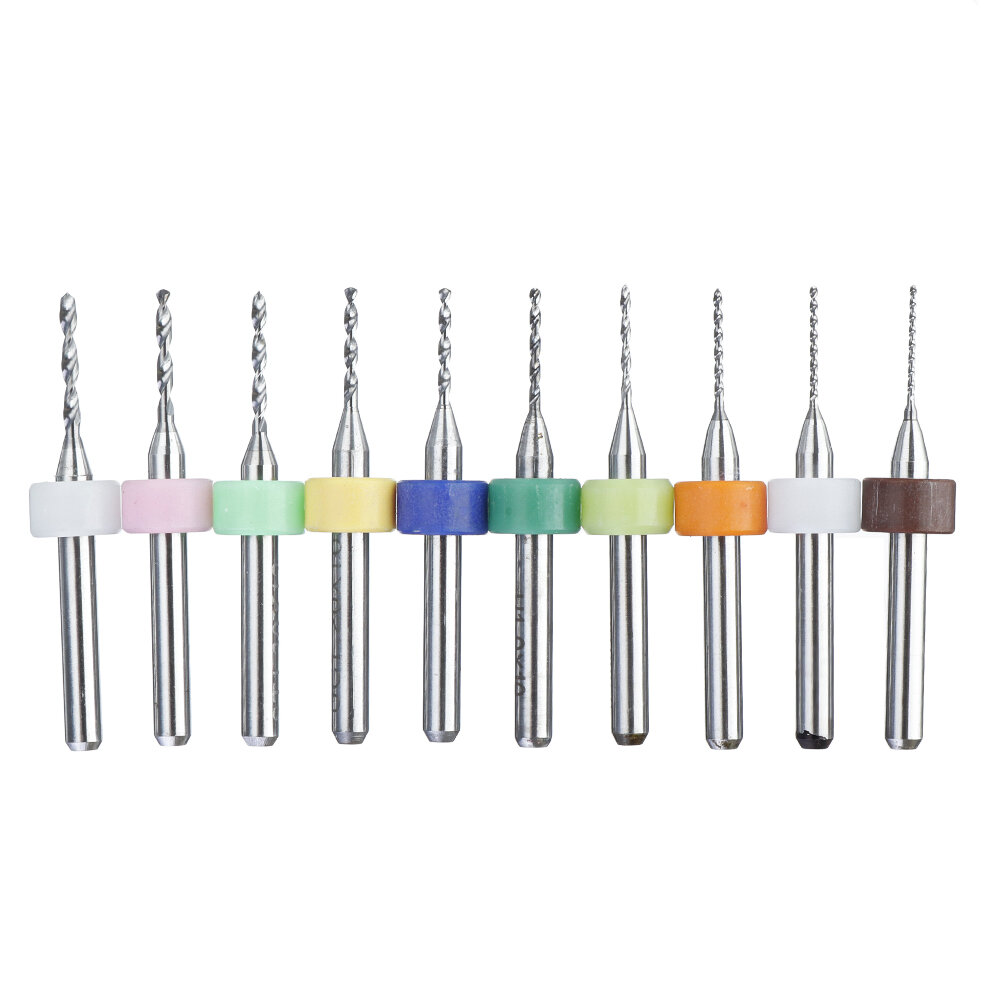 best price,drillpro,10pcs,0.6mm,1.5mm,tungsten,carbide,pcb,drill,bits,discount