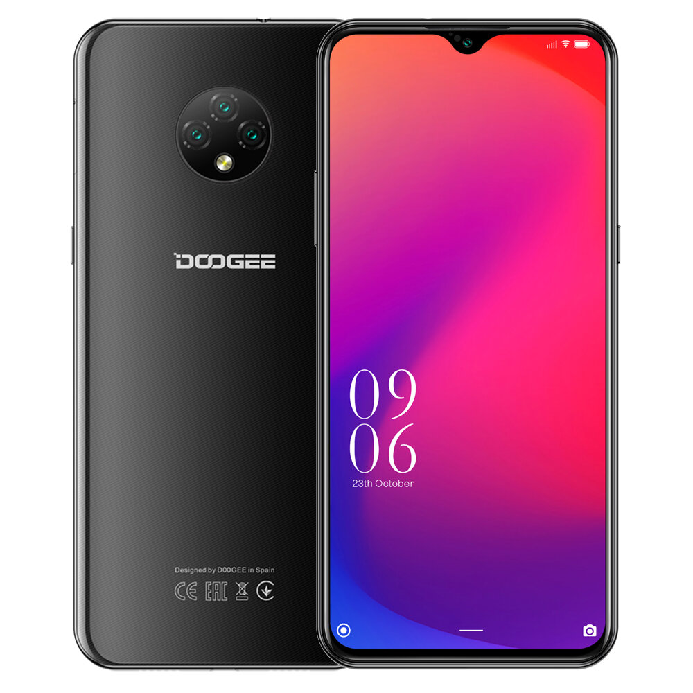 DOOGEE X95 Global Version 6.52 inch Android 10 4350mAh Face Unlock 13MP Triple Rear Camera 2GB 16GB MT6737V 4G Smartphone